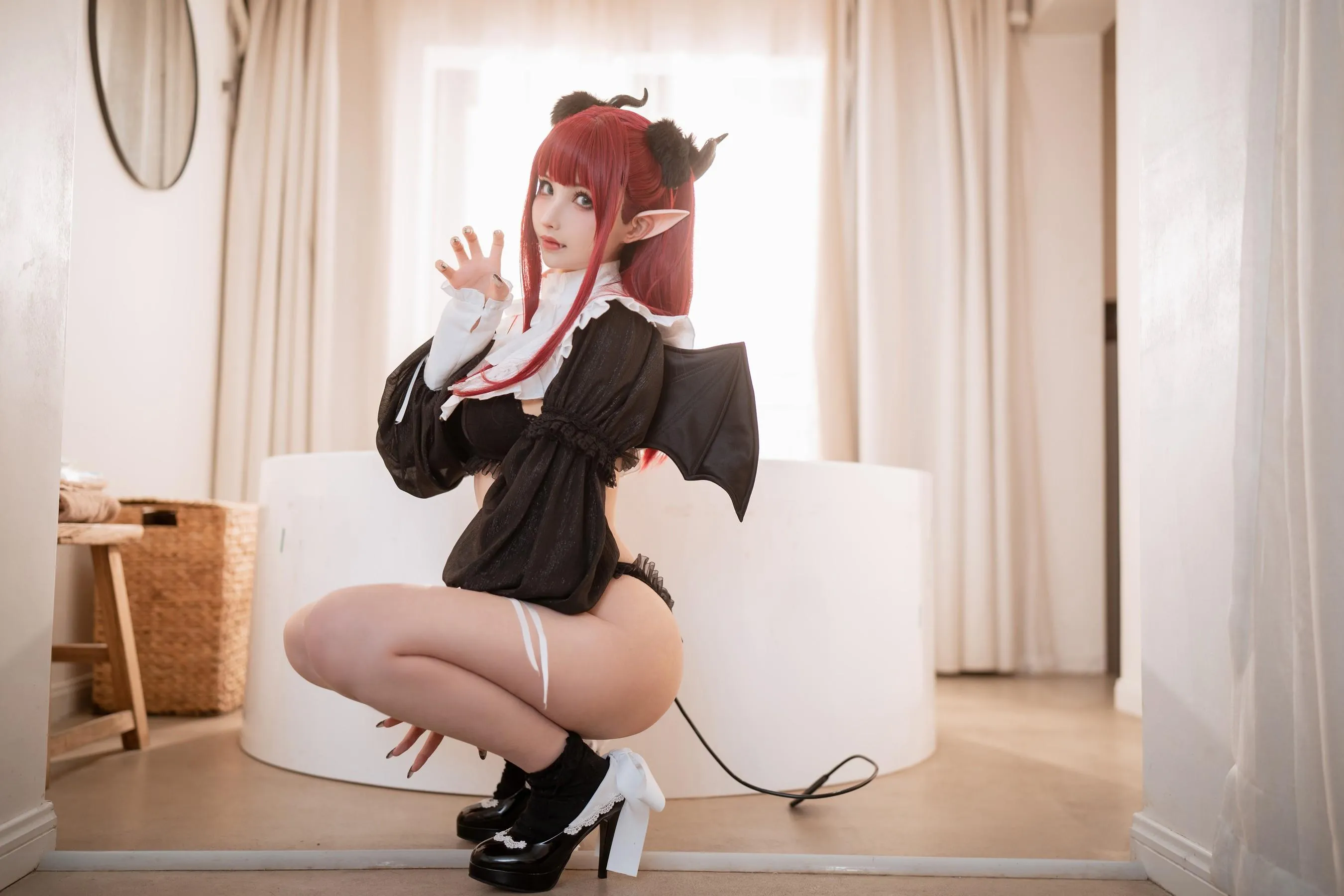 rioko凉凉子 – NO.90 喜多川海梦-梦魔利兹-正片 [41P]插图4